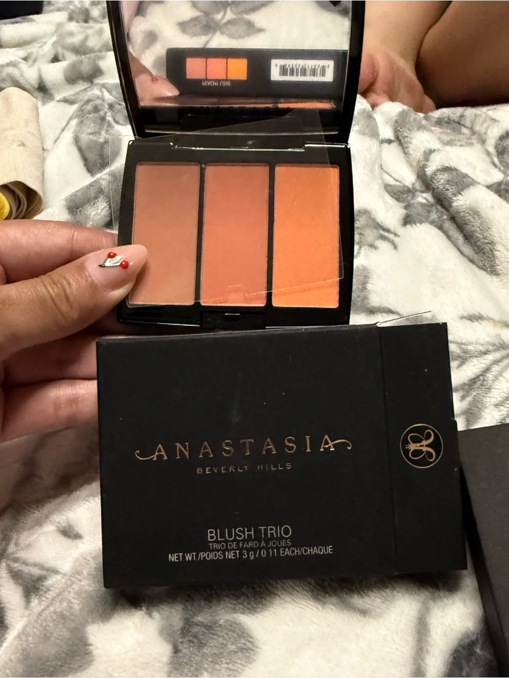 Anastasia Beverly Hills Blush Trio — Warm Peach & Coral Shades